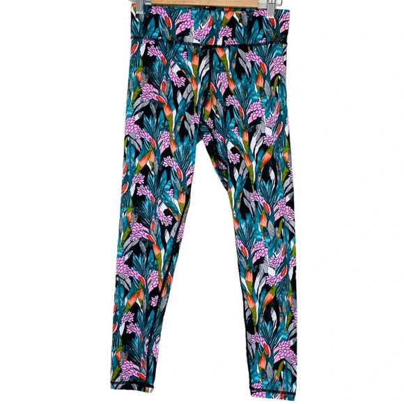 Revolve MINKPINK Move Tropical Floral Print Leggings Small - Picture 9 of 9